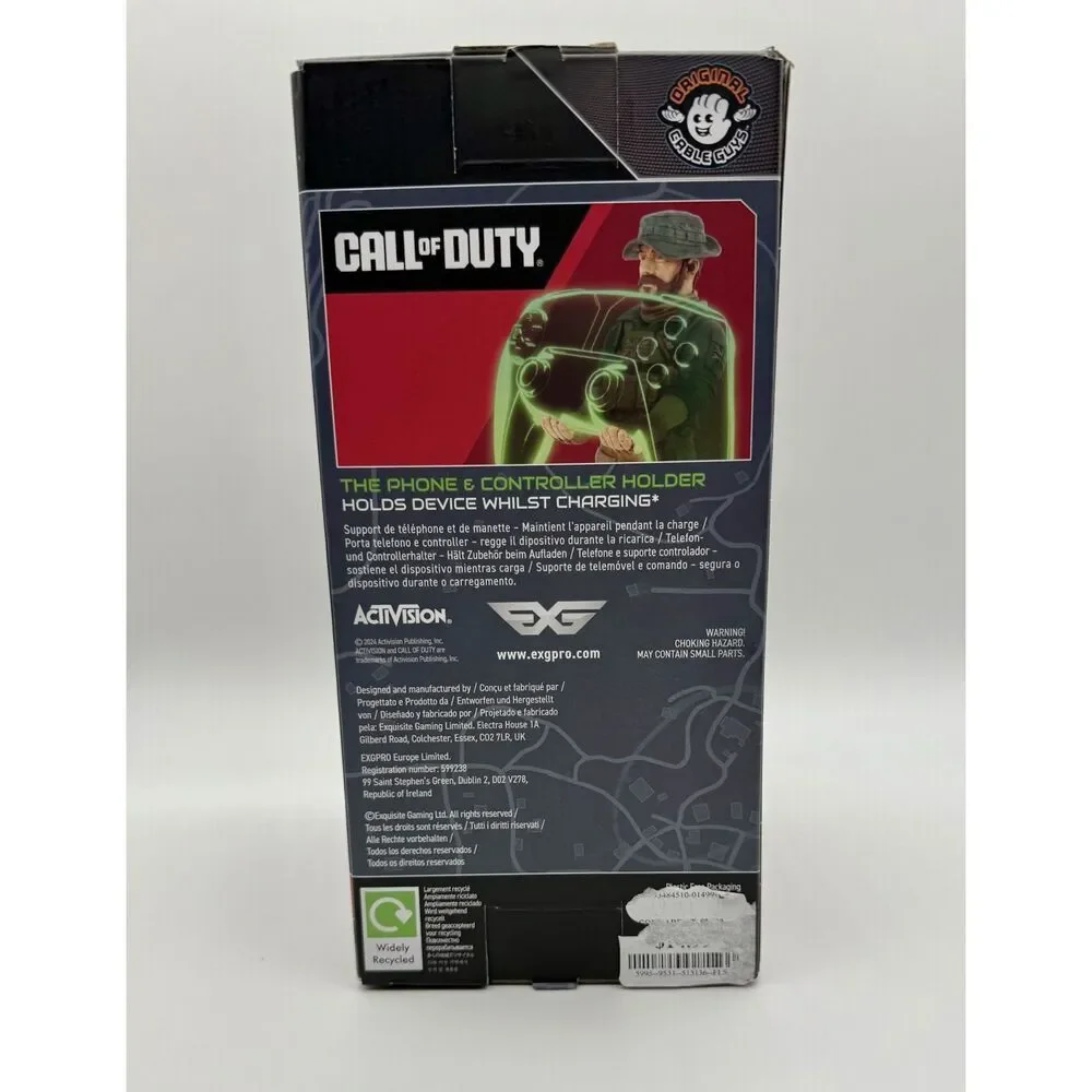 Call of Duty Captain Price By Cable Guys -Phone and Gaming Controller Holder New